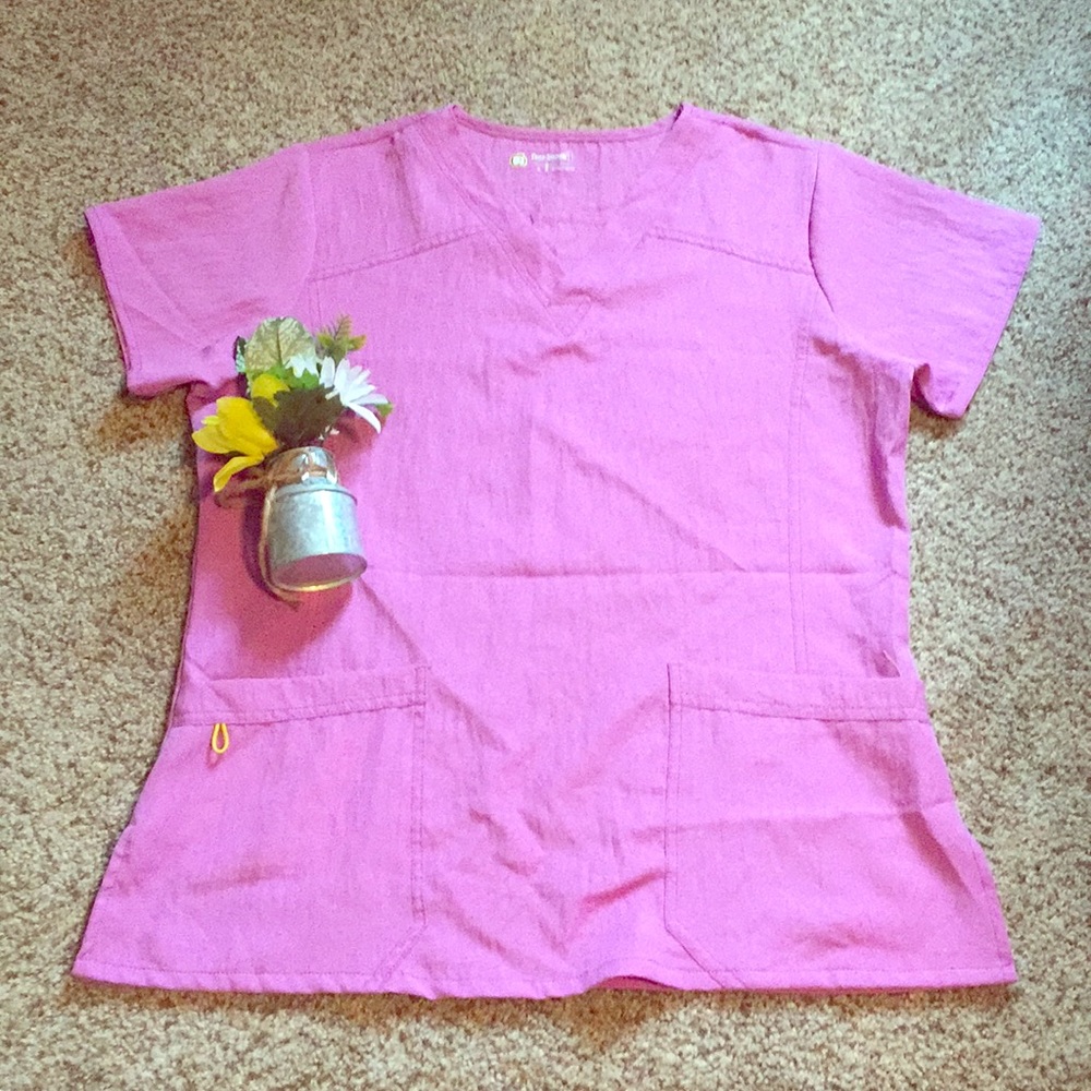 Winks Four- Stretch Scrub Top